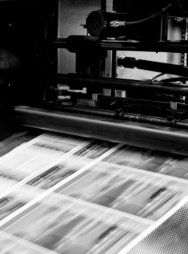 Précigraph, Printing - machine park