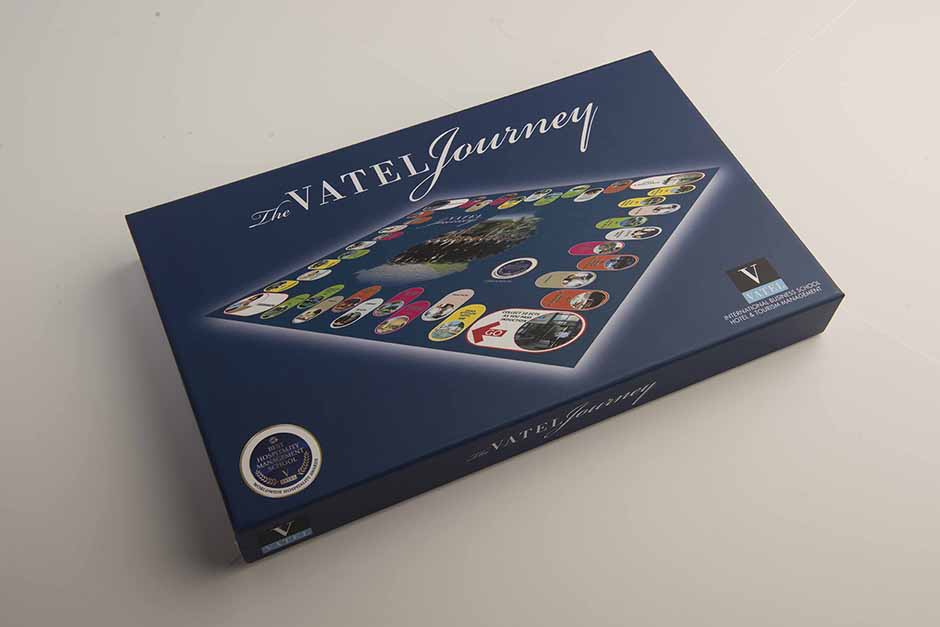 Vatel packaging, printed by Précigraph